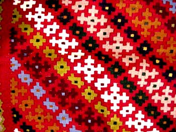 非常に細かい織り方高品質キリム327000,サイズ:280x148cm(フサ含まず)