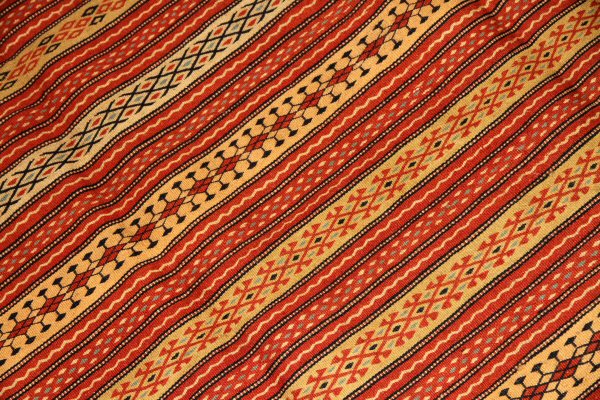 イランのペルシャキリムカラート産地ラグ4448,サイズ:205x145 CM