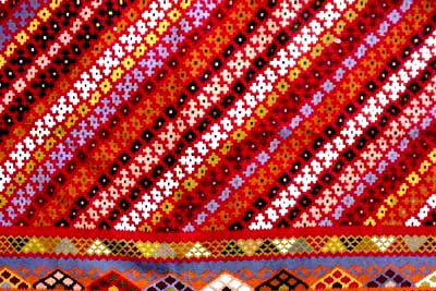 非常に細かい織り方高品質キリム327000,サイズ:280x148cm(フサ含まず)