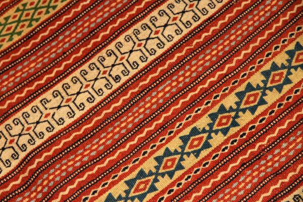 カラートキリムとってもシンプルデザイン4440,サイズ:200x148cm(フサ含まず)