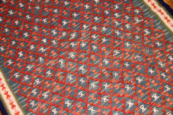 細かい模様のセネキリムセンターマット136000,サイズ：166x111 CM