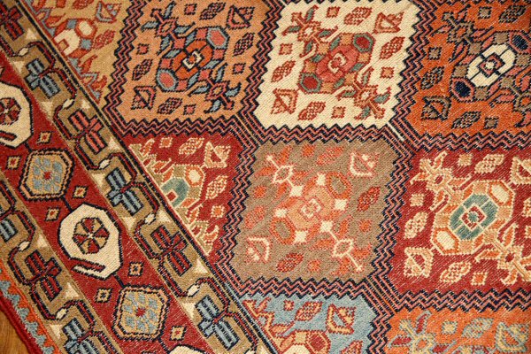キリムイラン直輸入トップクオリティー35854,サイズ：188x123ｃｍ（フサ含まず）