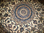 ペルシャ絨毯手織りイラン輸入カーペット35257、サイズ：248x152 CM
