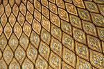手織りペルシャ絨毯クムシルク、人気ゴンバディデザイン48081、サイズ：155x100ｃｍ（フサ含まず）