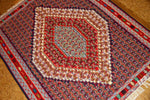 セネのキリムカーペットセンターラグ139000,サイズ：153x126ｃｍ（フサ含まず）