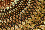 高級手織りペルシャ絨毯、センターラグシルクゴンバディー48080、サイズ：156x100ｃｍ（フサ含まず）