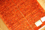 イラン輸入高級ギャッベ、細かい結び方シラズ産地37301、サイズ：90ｘ60ｃｍ（フサ含まず)