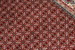 手織りペルシャ絨毯イラン製ムード産地センターラグサイズ188698、サイズ：145x100 CM (フサを含まず)