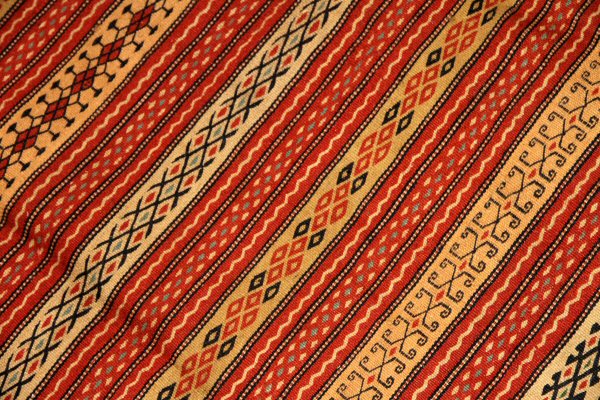 イランのペルシャキリムカラート産地ラグ4448,サイズ：205x145 CM
