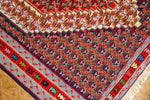 セネのキリムカーペットセンターラグ139000,サイズ：153x126ｃｍ（フサ含まず）