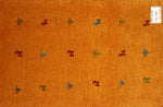 コルデスタンギャッベ高級細かいギャッベ26729、サイズ：90x59ｃｍ（フサ含まず）