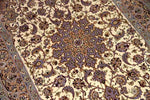 Isfahan persian carpetイスファハンラグ50138、サイズ：174x108ｃｍ（フサ含まず）