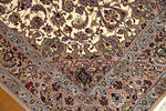 Isfahan persian carpetイスファハンラグ50138、サイズ：174x108ｃｍ（フサ含まず）