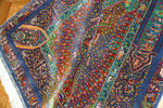 トップクラス手織りシルクペルシャ絨毯有名工房センターラグ60019、サイズ：153x103 CM (フサ含まず)