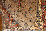 特別注文のカシャーン産地リビングイラン製19973、サイズ：300x197ｃｍ（フサ含まず)