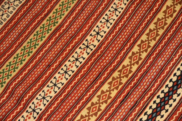 カラートキリムとってもシンプルデザイン4440,サイズ：200x148ｃｍ（フサ含まず）