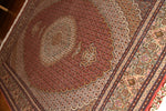 medallion design persian carpet マヒラグ50151、ペルシャ 絨毯 工房：KAMALOLMOLK、サイズ：202x151ｃｍ（フサ含まず）