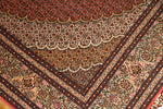 medallion design persian carpet マヒラグ50151、ペルシャ 絨毯 工房：KAMALOLMOLK、サイズ：202x151ｃｍ（フサ含まず）