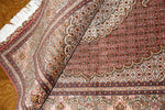 medallion design persian carpet マヒラグ50151、ペルシャ 絨毯 工房：KAMALOLMOLK、サイズ：202x151ｃｍ（フサ含まず）
