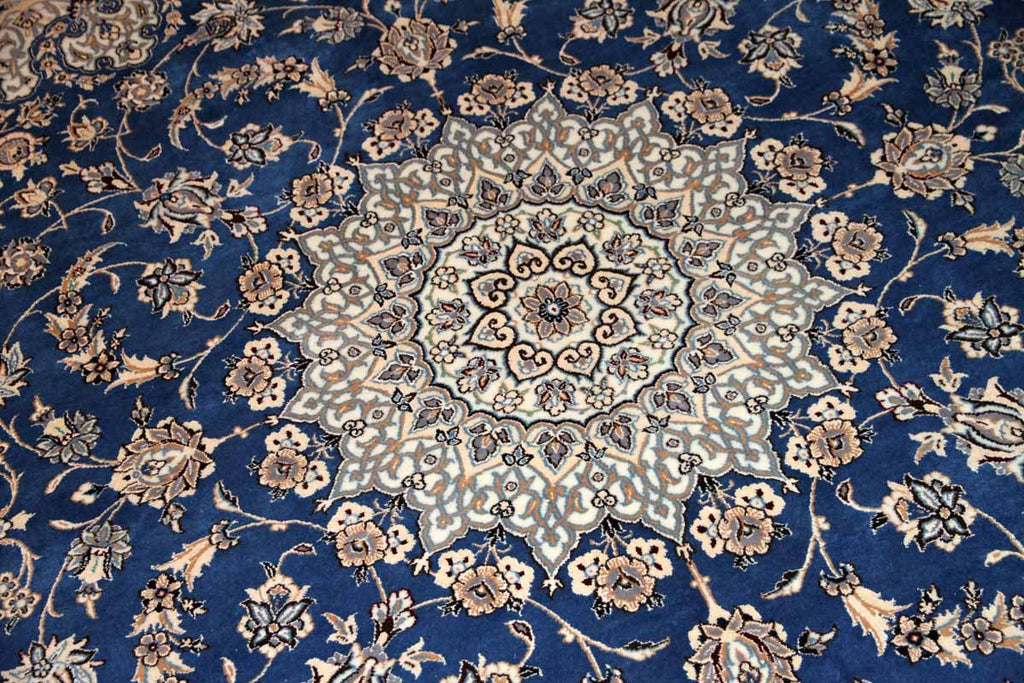 憧れのナインブルー正方形リビングペルシャ絨毯286000、サイズ：256ｘ250 CM