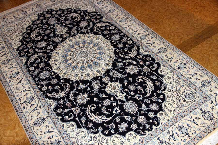 高品質有名工房 HABIBIYAN 、ペルシャ絨毯ナイン35237、サイズ：218x13、