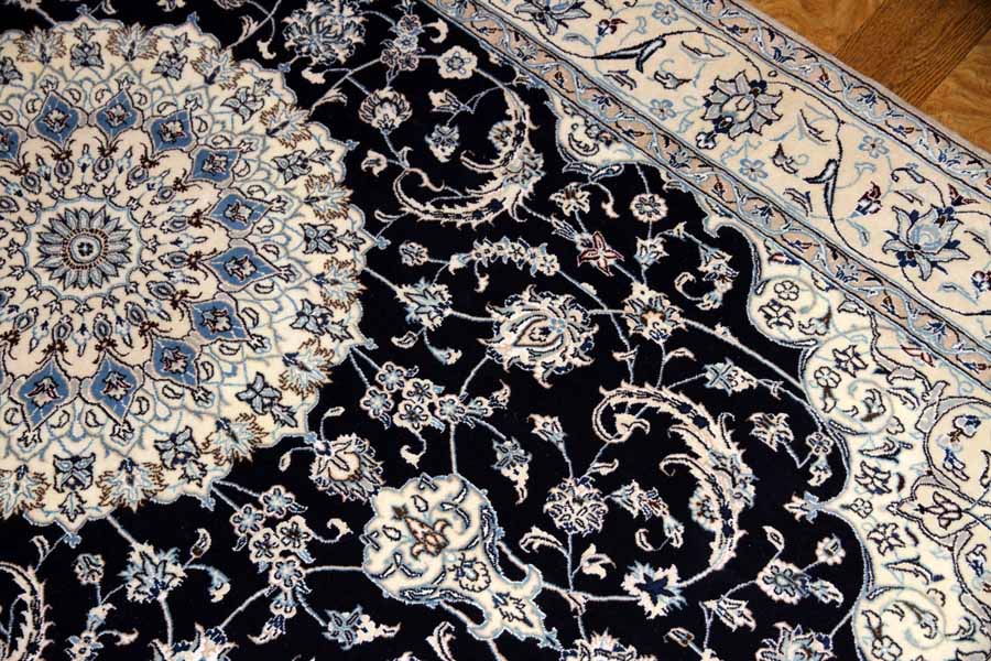 高品質有名工房 HABIBIYAN 、ペルシャ絨毯ナイン35237、サイズ：218x13、