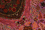 最高級シルクの手織りペルシャ絨毯センターラグ75125　サイズ：150x99 CM (フサを含まず）