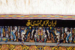 ジャムシディー有名工房センターラグ、手織りペルシャ絨毯60025,サイズ：160x101 CM (フサ含まず）