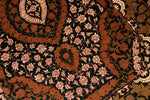 ペルシャ絨毯クム産地玄関マット31039, イラン高級ペルシャ絨毯シルクサイズ：120x80 CM