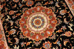 高級手織りペルシャ絨毯、タブリーズセンターラグ777000、サイズ：150x102 CM（フサ含まず）