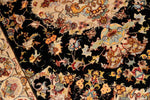 手織りペルシャ絨毯トップクオリティータブリーズセンターラグA163000、サイズ：147x101 CM（フサ含まず）