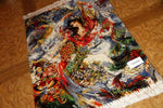 ペルシャ絨毯のタブリーズ珍しいピクチャー模様55354、farshchiyan carpet design、サイズ：80x57 CM