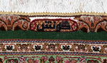 ペルシャじゅうたんタブリーズ玄関マットマヒデザイン44258、サイズ：123x82ｃｍ（フサ含まず）